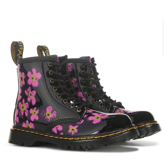 Dr. Martens Other - Dr. Martens Kids' 1460 Floral Lace-Up Boot